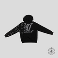 Louis Vuitton LV Planes Printed Hoodie in Black