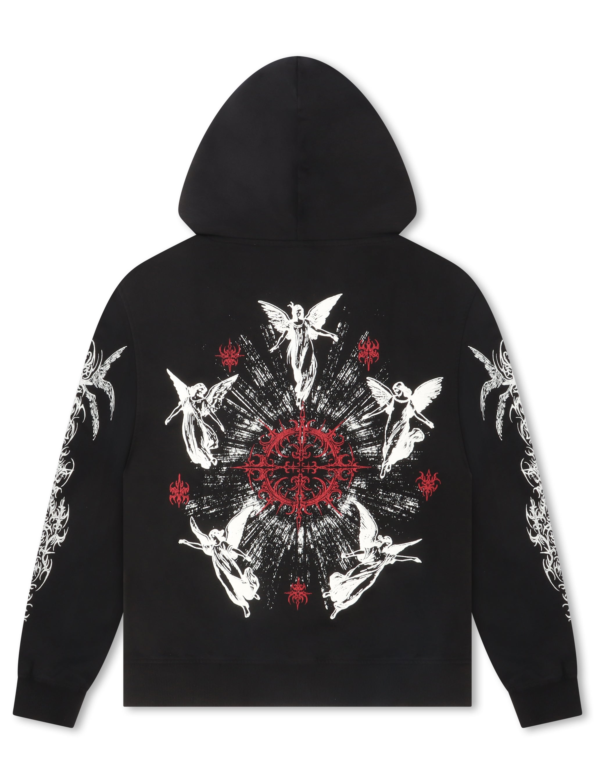Revenge Paralysis Hoodie - Black/Red